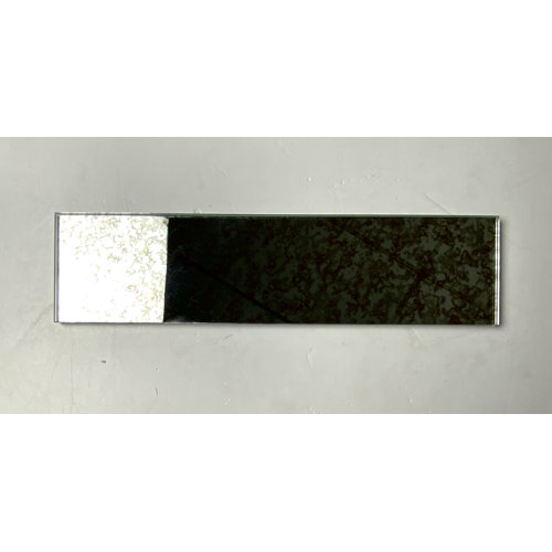 Abolos Reflections3X12 Straight Edge Glass Mirror Peel And Stick Subway